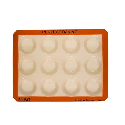 Silpat Perfect Non-stick Tartelette Mold In Red