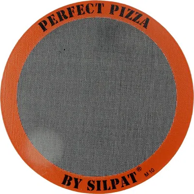 SILPAT SILPAT PERFECT PIZZA NON-STICK SILICONE BAKING MAT, 12" ROUND