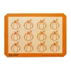 Silpat Premium Pumpkin Non-stick Half Sheet Size Silicone Baking Mat, 11-5/8 X 16-1/2