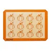 Silpat Premium Pumpkin Non-stick Half Sheet Size Silicone Baking Mat, 11-5/8 X 16-1/2