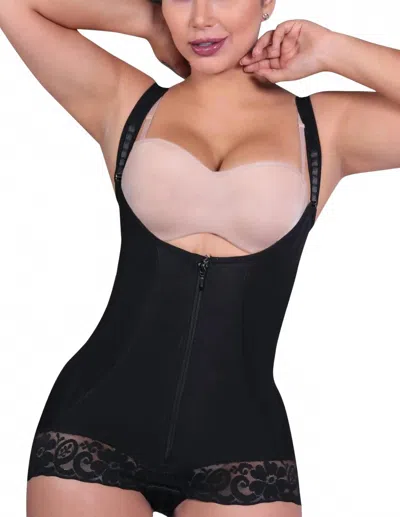 Siluets Braless Body Shaper Briefs In Black