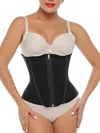 Siluets Perfect Silhouette - Women's Waist Trainer, Body Shaping Corset In Black In Black