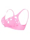 Siluets Women's Bionic Gel Airflow Bra - Breathable Comfort Meets Innovative Gel Technology In Pink In Pink