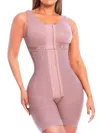 Siluets Women's Full-body Shapewear With Built-in Bra And Boning - Achieve The Perfect Hourglass Figure In C In Pink