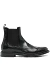 Silvano Sassetti Elasticated-panel Boots In Black