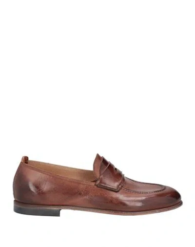 Silvano Sassetti Man Loafers Brown Size 8.5 Leather
