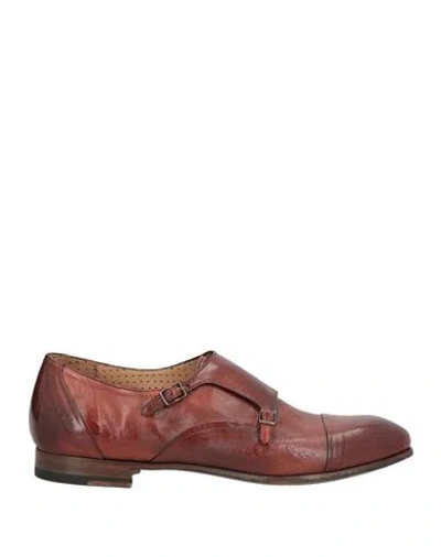 Silvano Sassetti Woman Loafers Tan Size 8 Leather In Brown