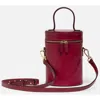 Silver & Riley Nola Bucket Leather Bag In Red