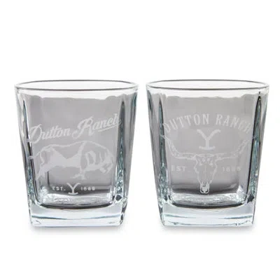 Silver Buffalo 2 - Piece 9 In Clear