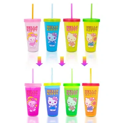 Silver Buffalo 20oz. Plastic Travel Tumbler In Multicolor