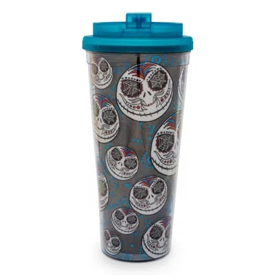 Silver Buffalo 24oz. Plastic Travel Mug In Black