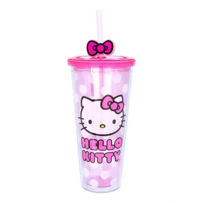 Silver Buffalo 24oz. Plastic Travel Tumbler In Pink