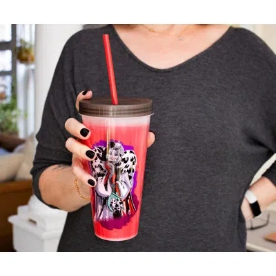 Silver Buffalo 24oz. Plastic Travel Tumbler In Rainbow