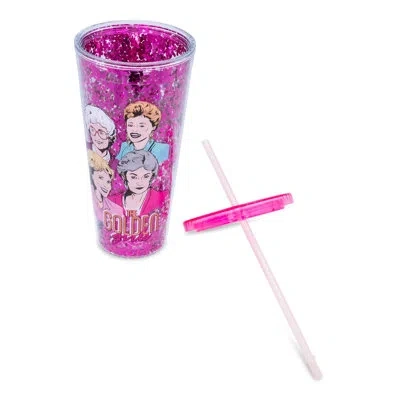 Silver Buffalo 32oz. Plastic Travel Tumbler In Pink