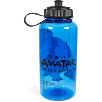 Silver Buffalo Avatar 33 Oz. Plastic Water Bottle In Blue,black