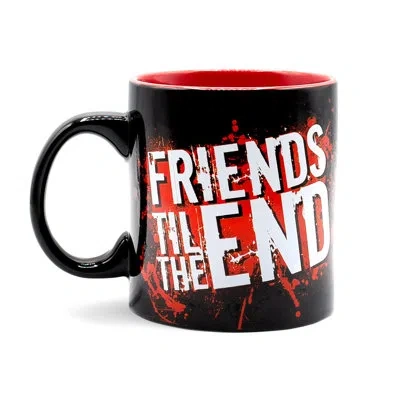 Silver Buffalo Child''s Play Chucky "friends Til The End" Ceramic Mug | Holds 20 Ounces In Black;white;red