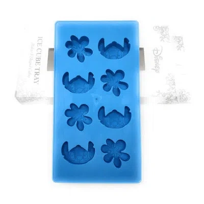Silver Buffalo Disney Lilo And Stitch Ice Cube Tray In Blue