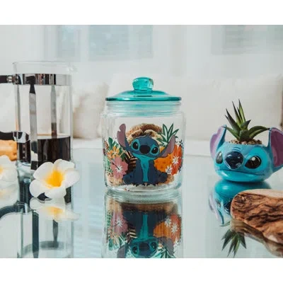 Silver Buffalo Disney Lilo & Stitch Kitchen Canisters & Storage Jars In Blue