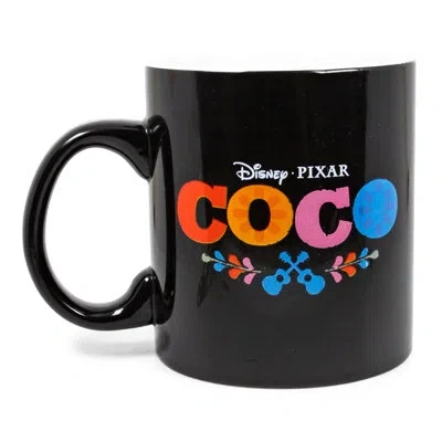 Silver Buffalo Disney Pixar Coco "seize Your Moment" Ceramic Mug | Holds 20 Ounces In Blue;black;orange