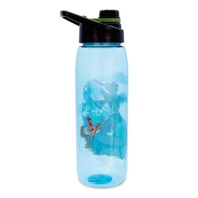 Silver Buffalo Disney Robin Hood "what A Good Day" Water Bottle With Lid | Holds 28 Ounces In Blue