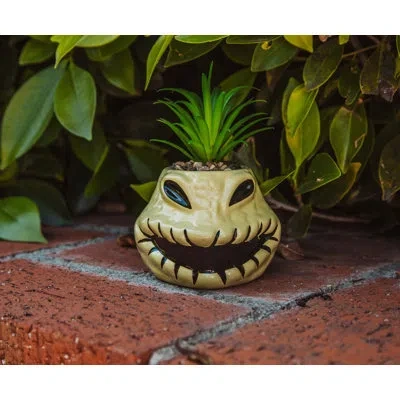 Silver Buffalo Disney The Nightmare Before Christmas Oogie Boogie Mini Ceramic Pot Planter