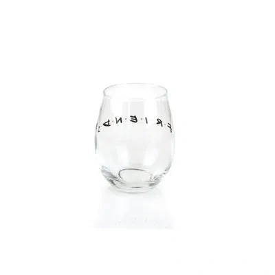 Silver Buffalo Friends 20 Oz. Stemless Wine Glass In Clear