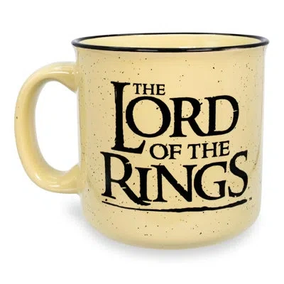 Silver Buffalo Gondor Elven Camper Mug In Black;yellow