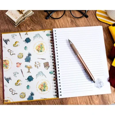 Silver Buffalo Harry Potter Spiral Journal Notebook