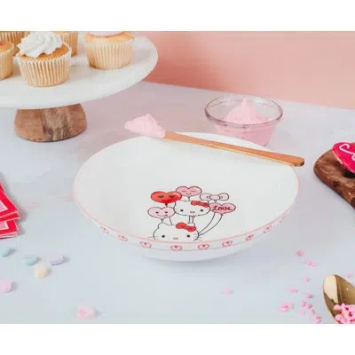 Silver Buffalo Hello Kitty Balloons Ceramic Coupe Dinner Bowl