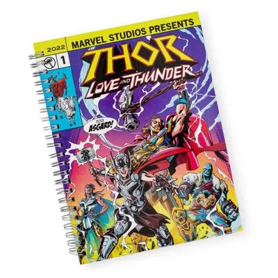Silver Buffalo Marvel Studios Thor: Love And Thunder Spiral Journal Notebook