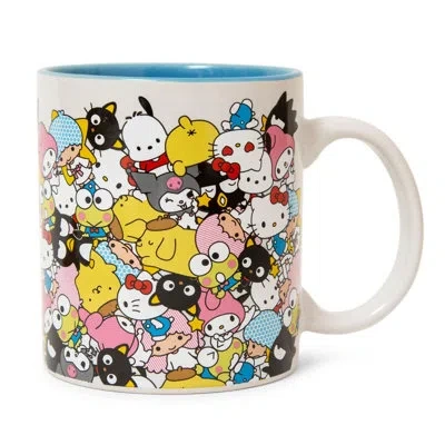Silver Buffalo Sanrio Hello Kitty And Friends Ceramic Mug | Holds 20 Ounces In Black;red;yellow