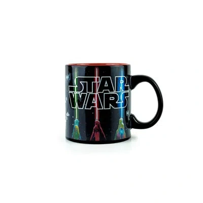Silver Buffalo Star Wars Lightsaber Mug | Star Wars Heat Changing Mug | Holds 20 Ounces In Blue;green