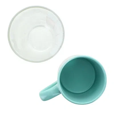 Silver Buffalo The Golden Girls Pint Glass And 14 Ounce Ceramic Coffee Mug In Blue