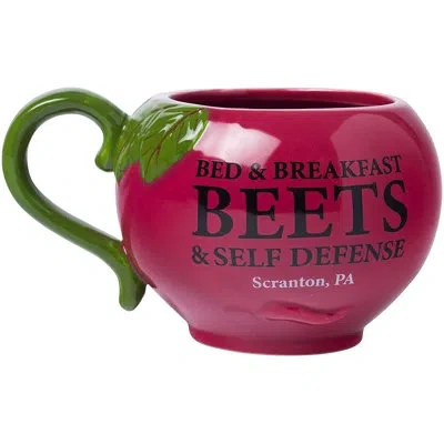 Silver Buffalo The Office Schrute Farms Coffee Mug In Green;red