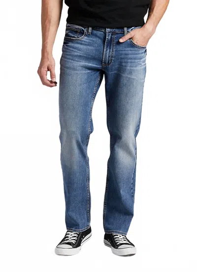 Silver Jeans Co. Allan Jeans In Indigo In Blue