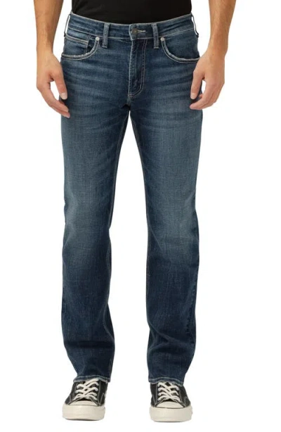 Silver Jeans Co. Allan Straight Leg Jeans In Indigo