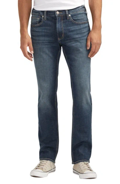 Silver Jeans Co. Allan Straight Leg Jeans In Indigo