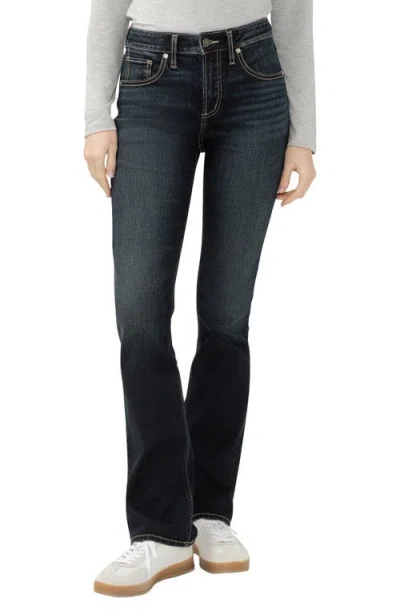 SILVER JEANS CO. SILVER JEANS CO. AVERY HIGH WAIST SLIM BOOTCUT JEANS