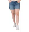 Silver Jeans Co. Boyfriend Jean Short In Medium Wash In Multi