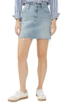 Silver Jeans Co. Cutoff Denim Miniskirt In Indigo