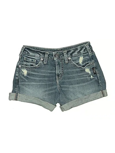 Pre-owned Silver Jeans Co. Denim Shorts In Blue