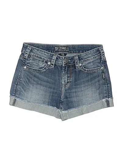 Pre-owned Silver Jeans Co. Denim Shorts In Blue