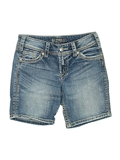Pre-owned Silver Jeans Co. Denim Shorts In Blue