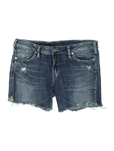 Pre-owned Silver Jeans Co. Denim Shorts In Blue
