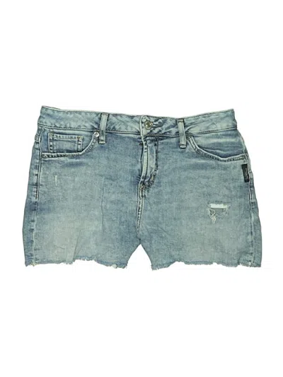Pre-owned Silver Jeans Co. Denim Shorts In Blue