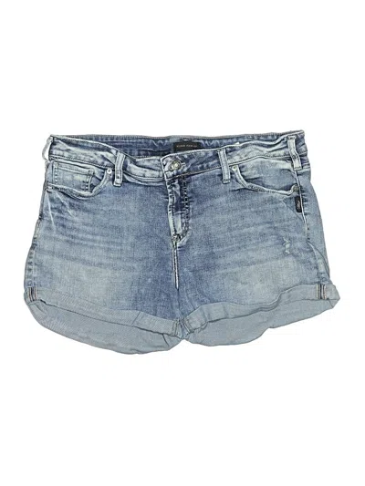 Pre-owned Silver Jeans Co. Denim Shorts In Blue