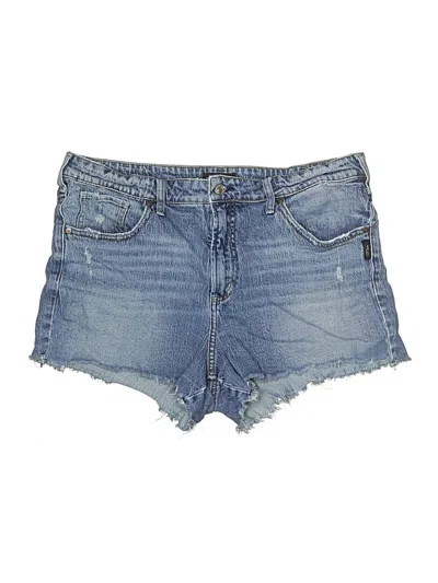 Pre-owned Silver Jeans Co. Denim Shorts In Blue
