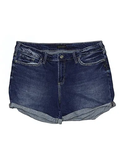 Pre-owned Silver Jeans Co. Denim Shorts In Blue