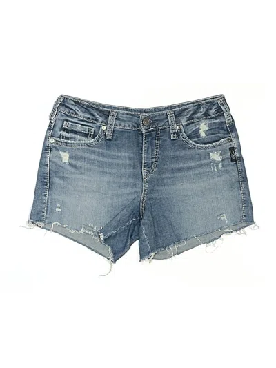 Pre-owned Silver Jeans Co. Denim Shorts In Blue