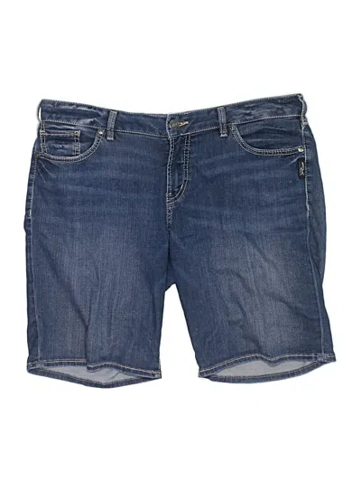 Pre-owned Silver Jeans Co. Denim Shorts In Blue